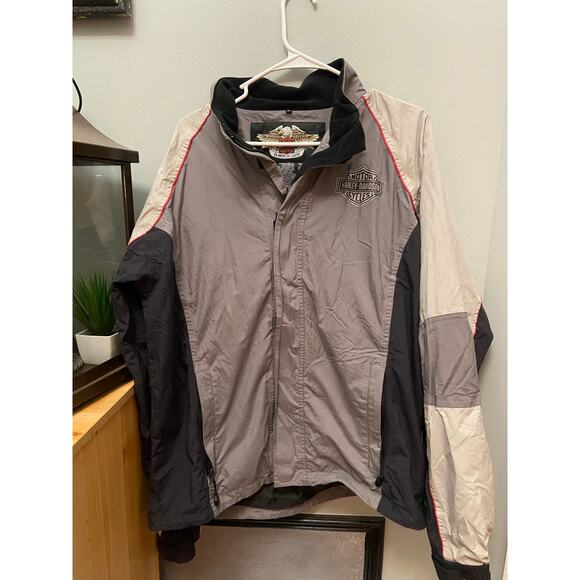 Harley Davidson Other - Harley Davidson hooded windbreaker size medium
